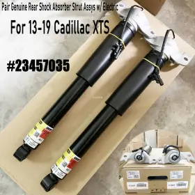 84326293 Genuine 2pcs Rear Shock Absorber Strut Assys With Electric For 13-19 Cadillac Xts