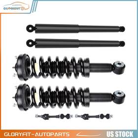 Gloryfit 56784784501glf Front Complete Struts Rear Shocks For 2005-2008 Ford F-150 Rwd Sway Bar 6 Pcs