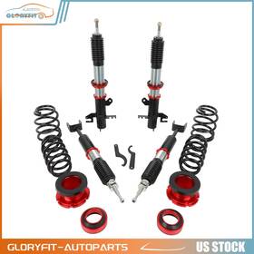 Gloryfit G130l863f001 Front Rear For 2013-2016 Dodge Dart Coilovers With Coil Springs Adj. Height 4pcs