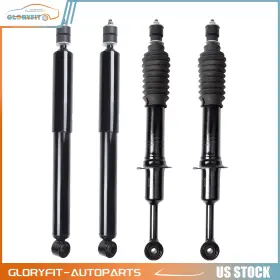 Gl80860201f Gloryfit Front Rear For 2003-2020 Toyota 4runner 2007-2014 Fj Cruiser Shocks 4 Pcs