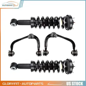 Gl818810f01 Gloryfit Front For 2006-08 Mercury Mark Lt 2wd Complete Struts Ball Joint Control Arm 4x
