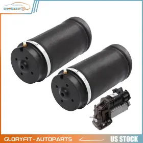 Gl840f01463 Gloryfit Rear Air Suspension Spring And Compressor For Mercedes R320 R350 R500 R63 3pcs