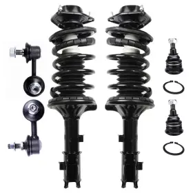 Gl841508f01 Gloryfit Front For 2000-2005 Hyundai Accent Complete Struts Sway Bar Ball Joint 6 Pcs