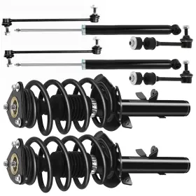 Gl844504f01 Gloryfit Front Complete Struts Rear Shocks For 2014-2018 Ford Escape Sway Bar 8 Pieces