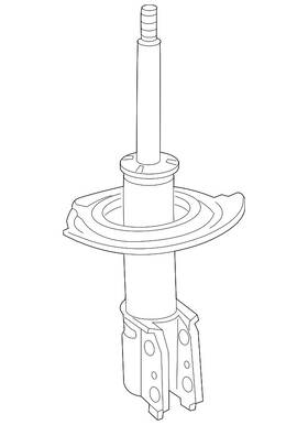 Gm 22902430 Genuine Front Suspension Strut Assembly