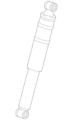 23376639 Gm Genuine Rear Shock Absorber