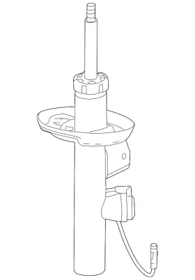23445719 Gm Genuine Front Driver Side Suspension Strut