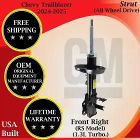 42801408 Gm Genuine Oem Front Right Strut For 2024-2025 Chevy Trailblazer 4x4 1.3l Turbo 42801408 Gm Genuine Oem Front Right Strut For 2024-2025 Chevy Trailblazer 4x4 1.3l Turbo