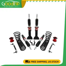 Go115323t01 Goodtrip-autoparts Coilovers Suspension Fits 2001-2007 Mercedes C280 C350 Adj. Height Struts Shocks
