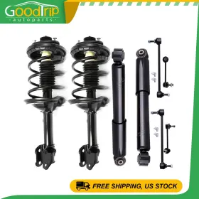 Go840400t01 Goodtrip-autoparts Fits 2003-2005 Acura Mdx Struts Shock Absorbers With Sway Bar Link Front Rear