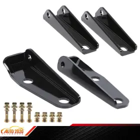 E-02lka4581abk Grandorange Fit For Chevy 66 C10 Gmc 63-72 Pickup Lowered Truck Rear Shock Relocation Kit