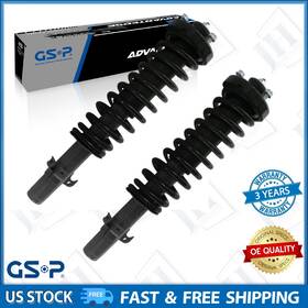 Gsp Gb2sh462 Front Pair Struts Coil Spring Assy Set For 1994-1997 Honda Accord