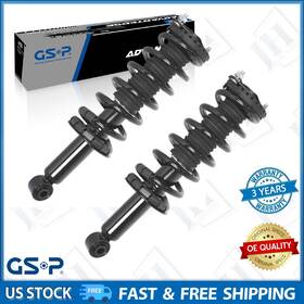 Gsp Gb2sh658 Pair Rear Suspension Strut Coil Spring Assy Set For 2005-2009 Subaru Legacy