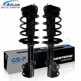 Gsp Gb2sh733 Pair Front Struts Coil Spring Assembly For 98 99 00 01 02 Subaru Forester 2.5l