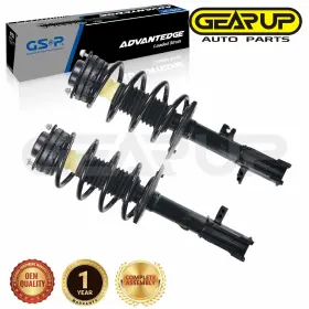 Gb2sh853 Gsp Pair Front Strut Coil Spring Assy For 07-10 Chrysler Sebring Dodge Avenger 2.4l