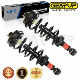 Gb2shd70 Gsp Rear Pair Strut Coil Spring Assy Set For 10-17 Lincoln Navigator Ford Expedition