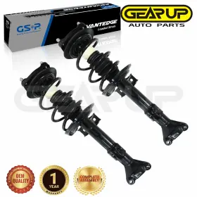 Gb2shg69 Gsp Pair Front Struts Coil Spring Assembly For 2008 09 10 11 Mercedes-benz C300 Rwd Gb2shg69 Gsp Pair Front Struts Coil Spring Assembly For 2008 09 10 11 Mercedes-benz C300 Rwd