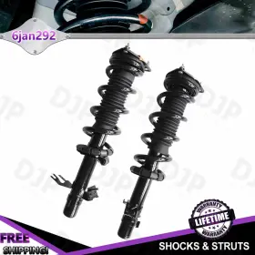 Gb2shj71 Gsp Front Pair Strut And Coil Spring Assembly Set For 14-17 Infiniti Qx70 3.7l Awd