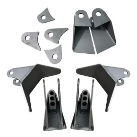 Un001-3 Gtb Apk Triangulated 4 Link Brackets Only Weld On Steel Air Ride Suspension 4link