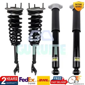 2533200530 Guruite 4x Front Rear Shock Absorber Strut Fit Mercedes Benz W253 Glc300 Glc43 Glc63 Amg