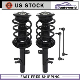 Hd1545844 Hdautoworld Front Struts With Coil Spring Assembly Sway Bars Links Kit For 2013 Ford Escape