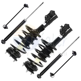 10143627 Higher-autoparts For 2006-2011 Hyundai Accent Kia Rio5 6 Pcs Front Struts And Sway Bar End Links