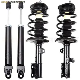 9942303 Higher-autoparts For 2002-2006 Nissan Altima 2.5l 2 Pair Front Struts Assemblies And Rear Shocks