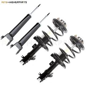 Higher-autoparts 9942730 For 2004-2008 Nissan Maxima 2 Pair Complete Struts Coil Springs And Shocks