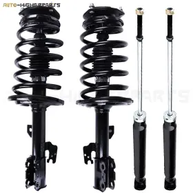 9942750 Higher-autoparts 2 Pair Complete Struts Coil Springs And Shocks For 2005-2010 Toyota Sienna