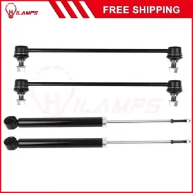 12250389 Hilamps Rear Shock Absorbers Sway Bars For 2007 2008 2009 2010 2011 Toyota Yaris
