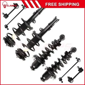 12250464 Hilamps Front Rear Strut And Coil Spring Assembly Sway Bar Kit Fits 2005-2010 Scion Tc 12250464 Hilamps Front Rear Strut And Coil Spring Assembly Sway Bar Kit Fits 2005-2010 Scion Tc