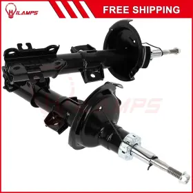 12323873 Hilamps For Volvo Xc90 2003-2014 Pair Front Shock Absorbers Struts Suspension Left Right