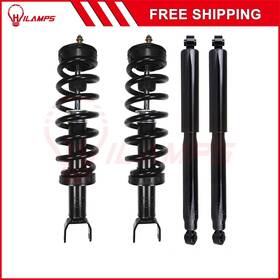 Hilamps 13381381 Set Of 4 Front And Rear Strut Spring Shocks Kit Fits 2009-2010 Dodge Ram 1500 4wd