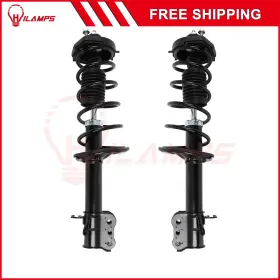 13403146 Hilamps 2pcs Rear For 1999-2003 Mazda Protege Complete Struts Gas Shocks Suspension