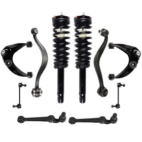 13545874 Hilamps Struts And Upper Lower Control Arms For 2010-2012 Ford Fusion Sway Bars Front