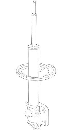 51605-shj-l31 Honda Genuine Suspension Strut