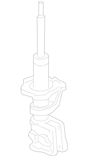 51606-s5a-c21 Honda Genuine Shock Absorber Unit L Front 51606-s5a-c21 Honda Genuine Shock Absorber Unit L Front