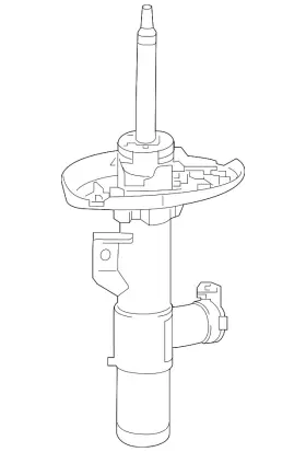 51611-tbf-a01 Honda Genuine Suspension Strut