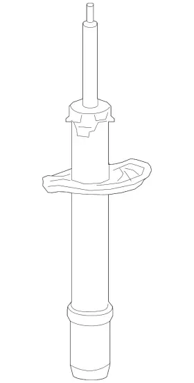 51621-thr-a92 Honda Genuine Suspension Strut