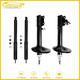 Hon80863201s Honor-carparts Front Rear Struts Bare Shocks For 1996-1998 Toyota Rav4 2.0l L4 Absorbers Kit