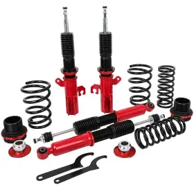 A13477301hpa Hptour-autoparts Coilovers Shock Struts For 2013-2019 Nissan Versa And Note Suspension Lowering Kit