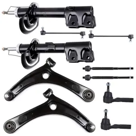 Hp823778a01 Hptour-autoparts Front Shock Strut Suspension Kit For Dodge Caliber Jeep Compass Patriot