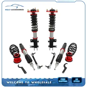 Gd115330c01 Hqas-accessories Height Damping Coilovers Suspension Set Strut Shock For 2016-2022 Acura Ilx Adj