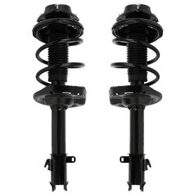 Hqas-accessories Hq133227a01 Pair For Subaru Outback 2010-2012 Complete Front Strut Shocks With Coil Springs