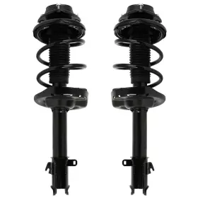 Hq133227a01 Hqas-accessories Pair For Subaru Outback 2010-2012 Complete Front Strut Shocks With Coil Springs