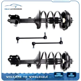 Hq82402301as Hqas For Honda Odyssey 1999-2004 Front Strut Coil Spring Sway Bar Link