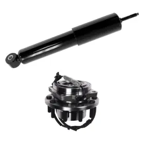 Bndl-11097-00003421 Id Select For Ford F-450 Super Duty 17 Shock Absorber And Wheel Hub Assembly Kit Front