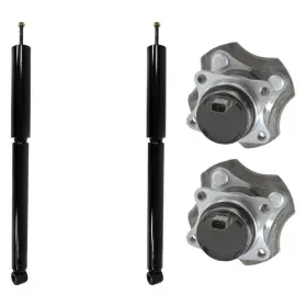 Bndl-11097-00012376 Id Select For Scion Xb 04-06 Rear Struts And Wheel Hub Assembly Kit