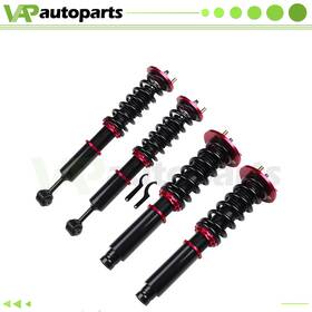 Ignition-coil Ic06559801l Coilovers Adj Height Struts Shocks Absorber Kits Fits 1998-2002 Honda Accord