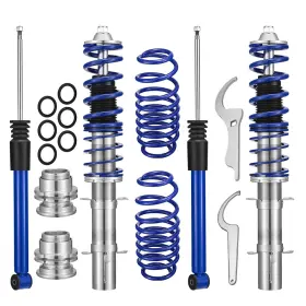 Jdmspeed 711766859268 Adjustable Coilovers Lowering Kit For Vw Golf Mk4 98-07 Jetta 1999-2004